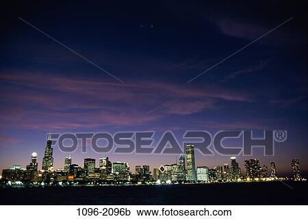 Stock Image - Chicago, Illinois, USA. Fotosearch