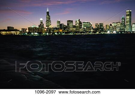 Chicago, Illinois, USA View Large Photo Image Stock Photo - Chicago, Illinois, USA. Fotosearch