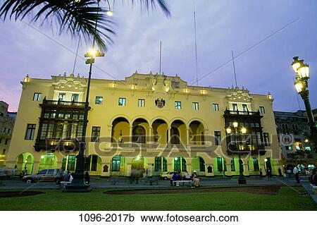 City Hall, Lima, Peru View Large Photo Image Stock Image - City Hall, Lima, Peru. Fotosearch