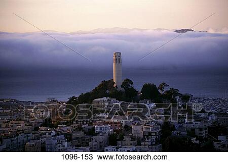 Coit Tower, San Francisco, California, USA View Large Photo Image Stock Image - Coit Tower, San Francisco, California, USA. Fotosearch