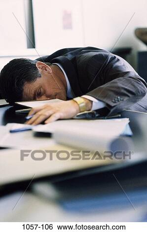 desk, business, Middle-aged, resting, sleepy, bored View Large Photo Image Stock Photograph - desk, business, Middle-aged, resting, sleepy, bored. Fotosearch