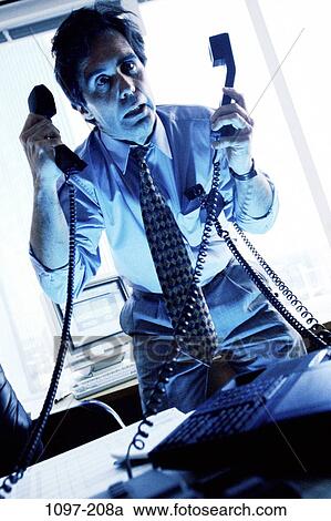 desk, telephone, computer, overwhelmed, phone, stress View Large Photo Image Stock Image - desk, telephone, computer, overwhelmed, phone, stress. Fotosearch