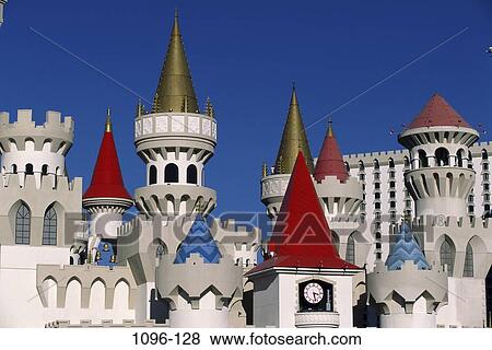 Stock Photo - Excalibur Hotel & Casino, Las Vegas, Nevada, USA. Fotosearch