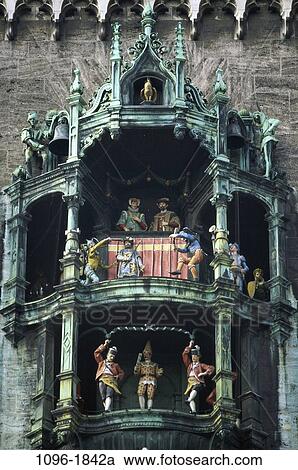 Glockenspiel, Munich, Germany View Large Photo Image Stock Image - Glockenspiel, Munich, Germany. Fotosearch