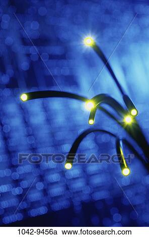 glowing, lights, cables, still life, industrial still life, fiber optics View Large Photo Image Stock Image - glowing, lights, cables, still life, industrial still life, fiber optics. Fotosearch