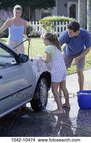 grass, fence, people, water, home, smiling, car View Large Photo Image Picture - grass, fence, people, water, home, smiling, car. Fotosearch