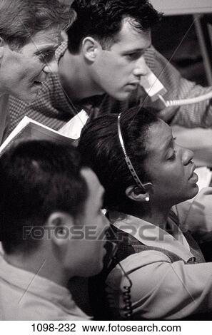group, multiethnic, headset, telephone, phone, watch, concentrating View Large Photo Image Stock Image - group, multiethnic, headset, telephone, phone, watch, concentrating. Fotosearch
