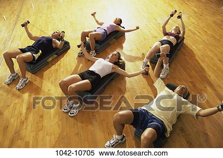 group, multiethnic, people, health, sports, exercise View Large Photo Image Stock Photography - group, multiethnic, people, health, sports, exercise. Fotosearch