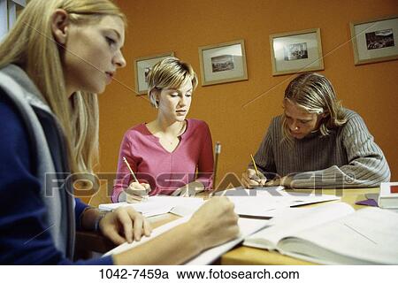 group, people, book, studying, writing, friends, education View Large Photo Image Stock Image - group, people, book, studying, writing, friends, education. Fotosearch