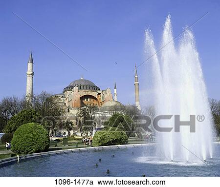 Hagia Sophia, Istanbul, Turkey View Large Photo Image Stock Image - Hagia Sophia, Istanbul, Turkey. Fotosearch
