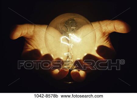 hands, lit, future, bulb, still life, idea View Large Photo Image Stock Image - hands, lit, future, bulb, still life, idea. Fotosearch