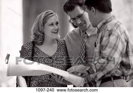 happy, blueprint, lifestyles, planning, anticipation, new home, contractor View Large Photo Image Stock Image - happy, blueprint, lifestyles, planning, anticipation, new home, contractor. Fotosearch