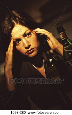 headache, woman, depression, bottle, Hispanic, drinking, health View Large Photo Image Stock Image - headache, woman, depression, bottle, Hispanic, drinking, health. Fotosearch