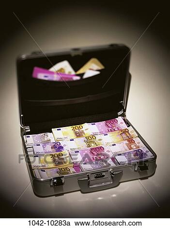 industry, briefcase, finance, still life, currency, euro, Finance paper money View Large Photo Image Stock Image - industry, briefcase, finance, still life, currency, euro, Finance paper money. Fotosearch