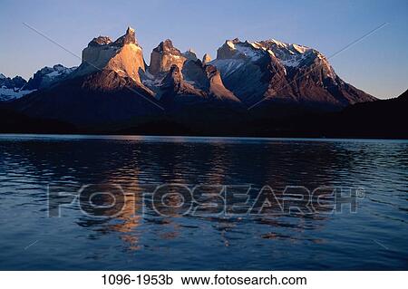 Lake Pehoe, Torres del Paine National Park, Chile View Large Photo Image Stock Image - Lake Pehoe, Torres del Paine National Park, Chile. Fotosearch
