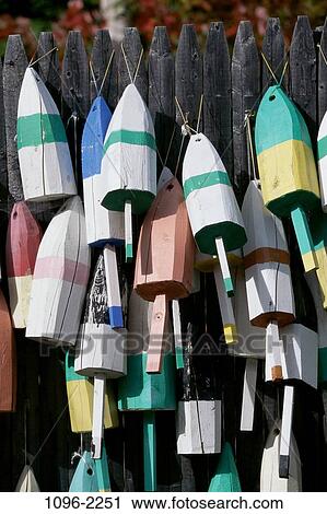 Lobster Buoys View Large Photo Image Stock Image - Lobster Buoys. Fotosearch