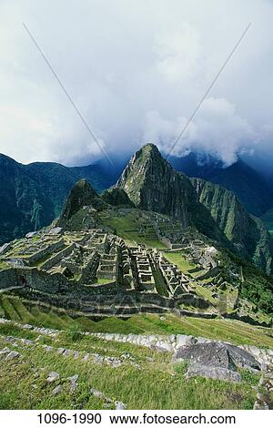 Machu Picchu, Peru View Large Photo Image Stock Image - Machu Picchu, Peru. Fotosearch