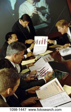 meeting, group, multiethnic, charts, communications, business, concepts View Large Photo Image Stock Photo - meeting, group, multiethnic, charts, communications, business, concepts. Fotosearch