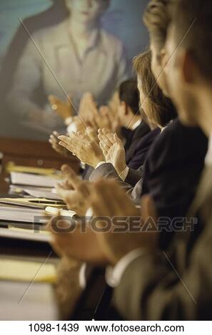 meeting, group, multiethnic, clapping, enthusiastic, business, unity View Large Photo Image Stock Photo - meeting, group, multiethnic, clapping, enthusiastic, business, unity. Fotosearch