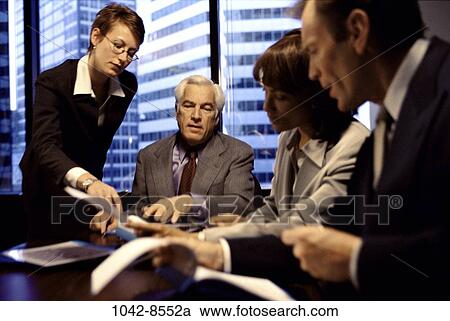 meeting, group, multiethnic, coworkers, talking, discussion, conference View Large Photo Image Stock Image - meeting, group, multiethnic, coworkers, talking, discussion, conference. Fotosearch