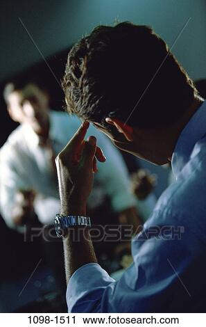 meeting, men, headache, discussion, conversation, stress, business View Large Photo Image Stock Image - meeting, men, headache, discussion, conversation, stress, business. Fotosearch