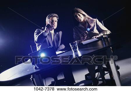 meeting, table, talking, presentation, business, Middle-aged View Large Photo Image Stock Photo - meeting, table, talking, presentation, business, Middle-aged. Fotosearch