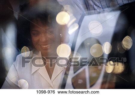 meeting, woman, graph, presentation, chart, business, achievement View Large Photo Image Stock Photograph - meeting, woman, graph, presentation, chart, business, achievement. Fotosearch