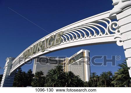 Stock Image - Mirage Hotel and Casino, Las Vegas, Nevada, USA. Fotosearch