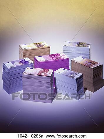 money, industry, finance, still life, currency, euro, stacks View Large Photo Image Stock Image - money, industry, finance, still life, currency, euro, stacks. Fotosearch