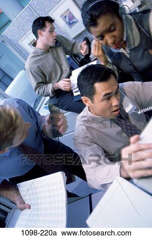multiethnic, groups, desk, stress, business, concepts, chaotic View Large Photo Image Stock Image - multiethnic, groups, desk, stress, business, concepts, chaotic. Fotosearch