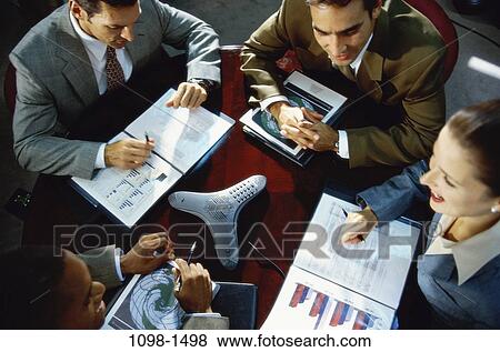 multiethnic, groups, talking, charts, business, Middle-aged, teamwork View Large Photo Image Stock Photo - multiethnic, groups, talking, charts, business, Middle-aged, teamwork. Fotosearch