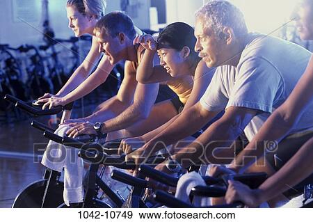 multiethnic, health, sports, exercise, class, exercising View Large Photo Image Stock Photo - multiethnic, health, sports, exercise, class, exercising. Fotosearch