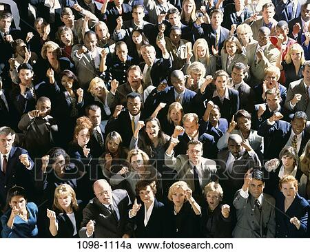 multiethnic, people, crowded, gesturing, outdoors, diversity View Large Photo Image Stock Image - multiethnic, people, crowded, gesturing, outdoors, diversity. Fotosearch