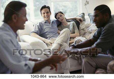 multiethnic, people, party, smiling, talking, conversation View Large Photo Image Picture - multiethnic, people, party, smiling, talking, conversation. Fotosearch
