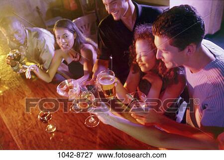 multiethnic, people, smoke, toasting, cigarette, drinking View Large Photo Image Stock Photo - multiethnic, people, smoke, toasting, cigarette, drinking. Fotosearch