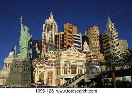 Stock Photograph - New York- New York Hotel and Casino, Las Vegas, Nevada, USA. Fotosearch