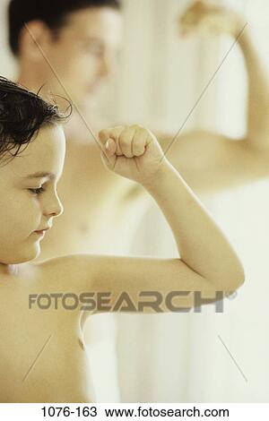 people, contrast, arms, family, father, brunette View Large Photo Image Stock Image - people, contrast, arms, family, father, brunette. Fotosearch