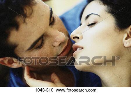 people, couple, romance, brunette, indoors, headshot View Large Photo Image Stock Image - people, couple, romance, brunette, indoors, headshot. Fotosearch