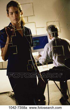 people, desk, computer, business, writing, teamwork, executives View Large Photo Image Stock Image - people, desk, computer, business, writing, teamwork, executives. Fotosearch