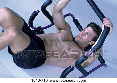 people, equipment, sports, exercise, exercising, brunette View Large Photo Image Stock Image - people, equipment, sports, exercise, exercising, brunette. Fotosearch