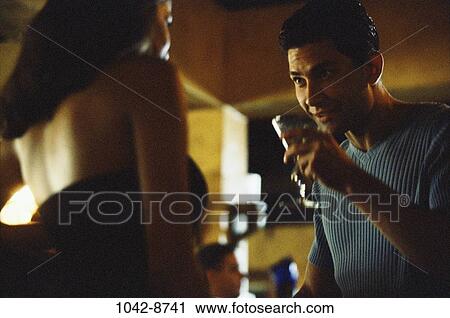 people, glass, talking, couple, drinking, young, alcohol View Large Photo Image Stock Image - people, glass, talking, couple, drinking, young, alcohol. Fotosearch