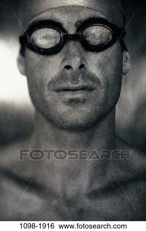people, goggles, determination, athlete, Caucasian, swimmer View Large Photo Image Stock Photograph - people, goggles, determination, athlete, Caucasian, swimmer. Fotosearch