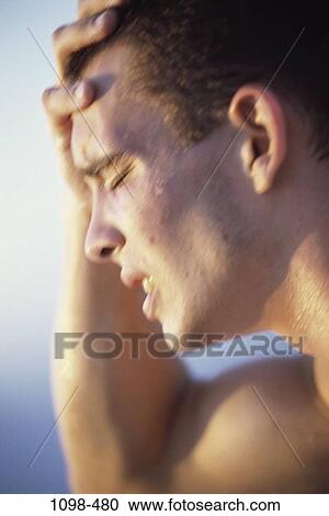 people, headache, stress, outdoors, pain, brunette View Large Photo Image Stock Image - people, headache, stress, outdoors, pain, brunette. Fotosearch