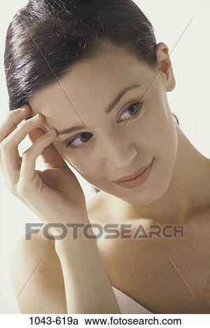 people, headache, woman, Hispanic, stress, frustrated, thinking View Large Photo Image Stock Image - people, headache, woman, Hispanic, stress, frustrated, thinking. Fotosearch
