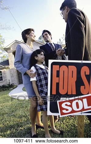 people, home, moving, outdoors, sign, family, beginnings View Large Photo Image Stock Image - people, home, moving, outdoors, sign, family, beginnings. Fotosearch
