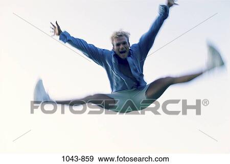 people, jump, jumping, excitement, outdoors, joyous View Large Photo Image Stock Photo - people, jump, jumping, excitement, outdoors, joyous. Fotosearch