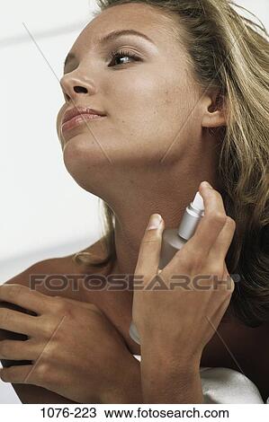people, neck, woman, bottle, blond, beauty View Large Photo Image Stock Image - people, neck, woman, bottle, blond, beauty. Fotosearch