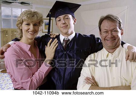 people, smiling, achievement, cap, smile, family View Large Photo Image Stock Image - people, smiling, achievement, cap, smile, family. Fotosearch