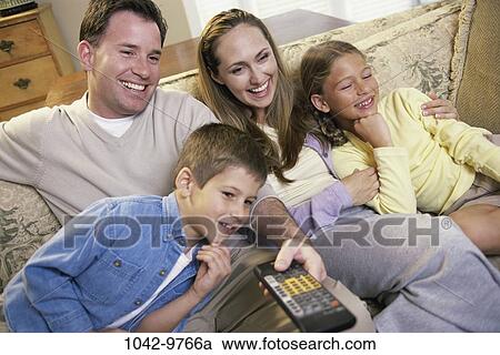 people, smiling, watch, watching, television, family View Large Photo Image Stock Image - people, smiling, watch, watching, television, family. Fotosearch