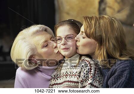people, three, family, generations, affection View Large Photo Image Stock Image - people, three, family, generations, affection. Fotosearch